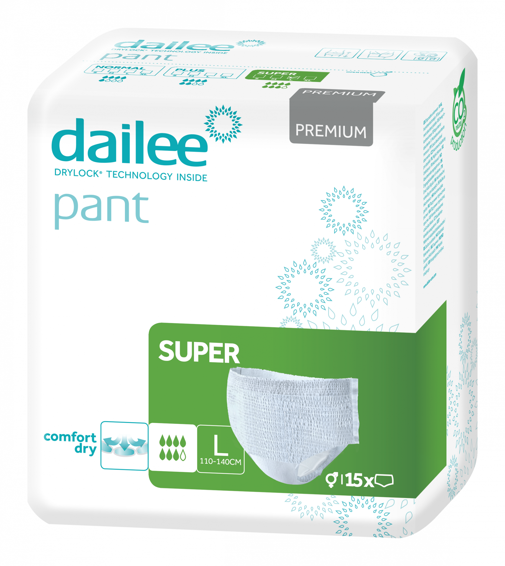 DAILEE Pant Premium Super L nappy pants , 15 pcs.