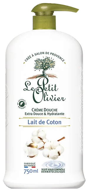 Le Petit Olivier Shower Cream Cotton Milk (Ingredients Explained)