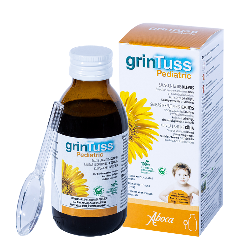 GrinTuss Pediatric Syrup for Children 210g