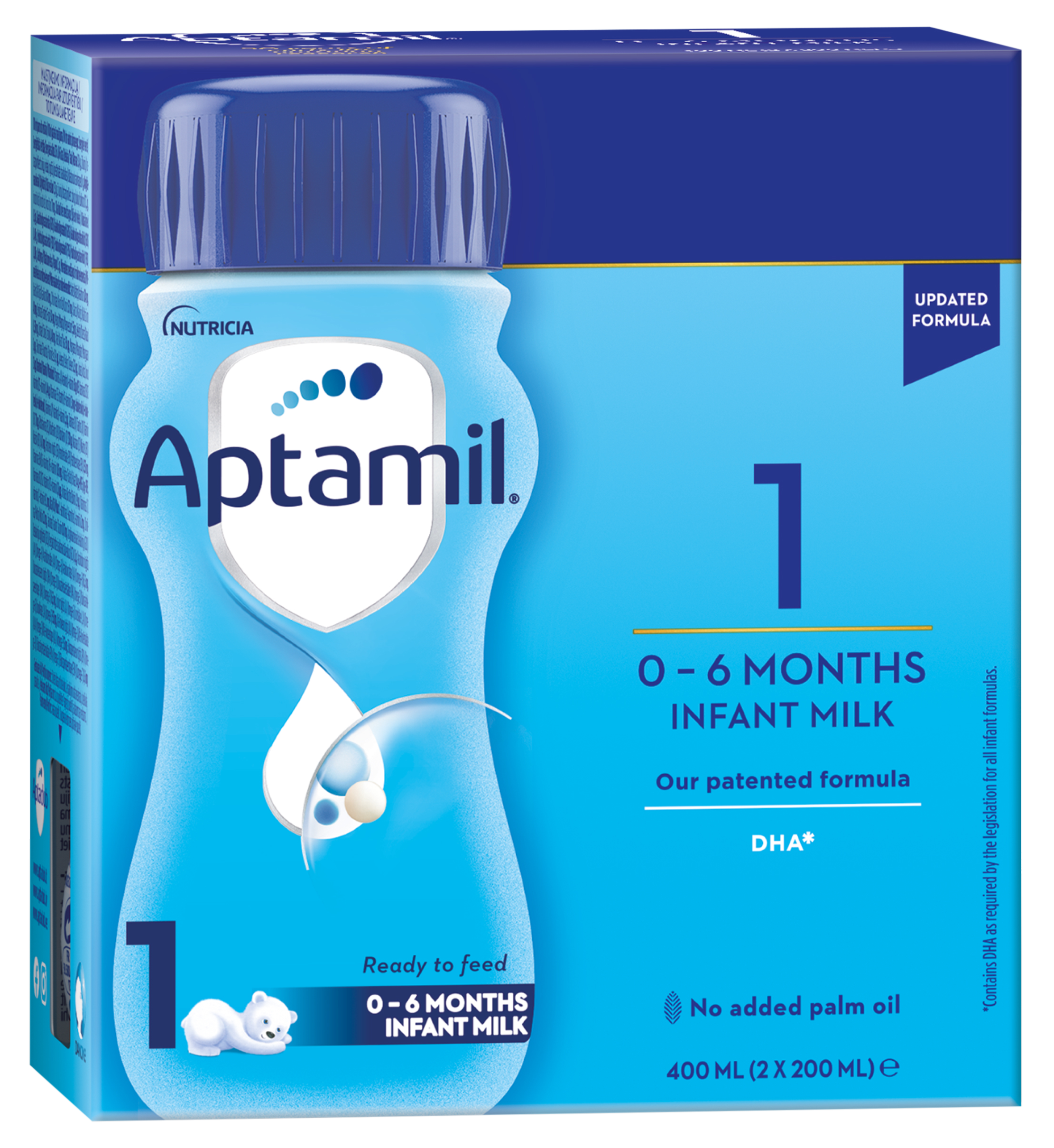 APTAMIL 1 Pronutra 200 ml milk powder, 2 pcs.