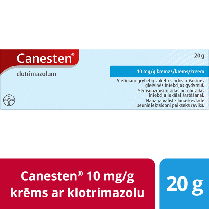 CANESTEN 10 mg/g cream, 20 g