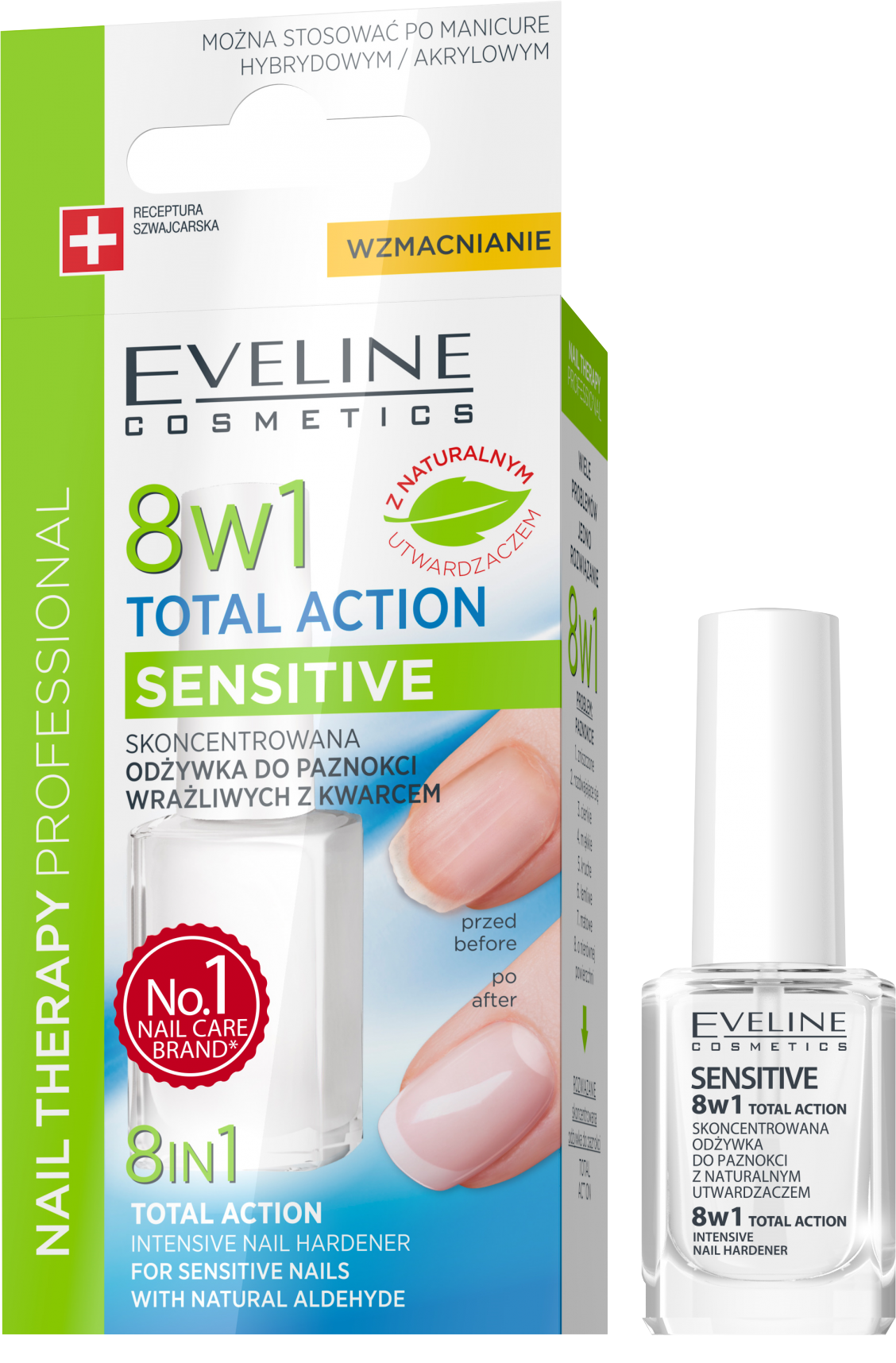 Eveline Cosmetics Nail Therapy Diamond Hard and Shiny Nails - Walmart.com