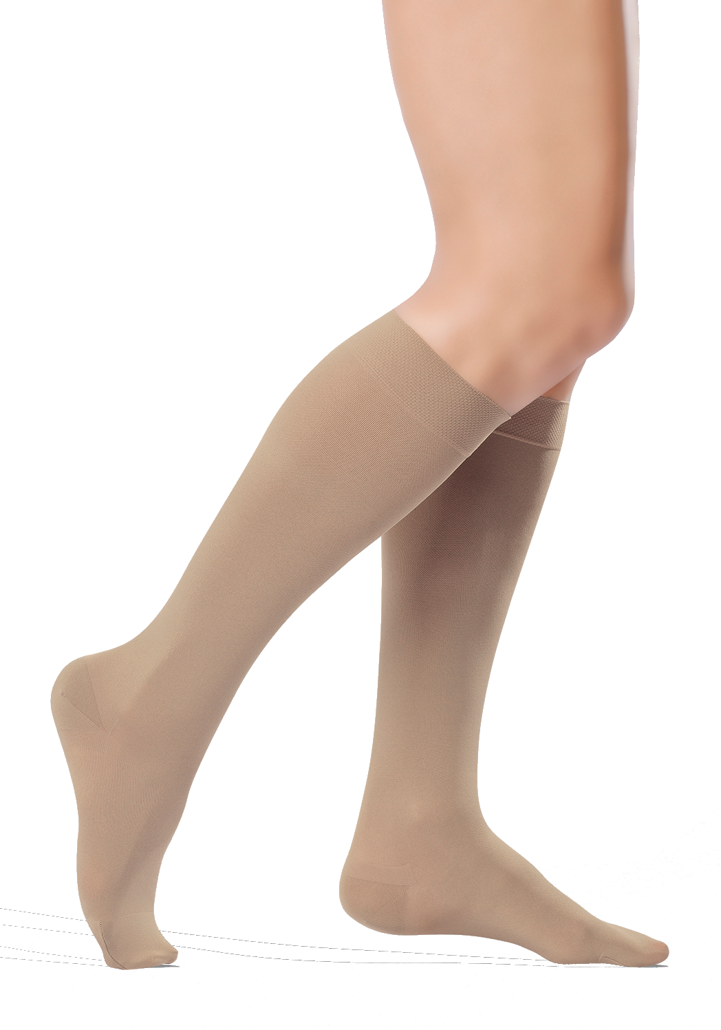 TONUS ELAST 0401 Lux, 1ccl, Height 2, Size 3, Sand compression knee-high  socks, 1 pcs.