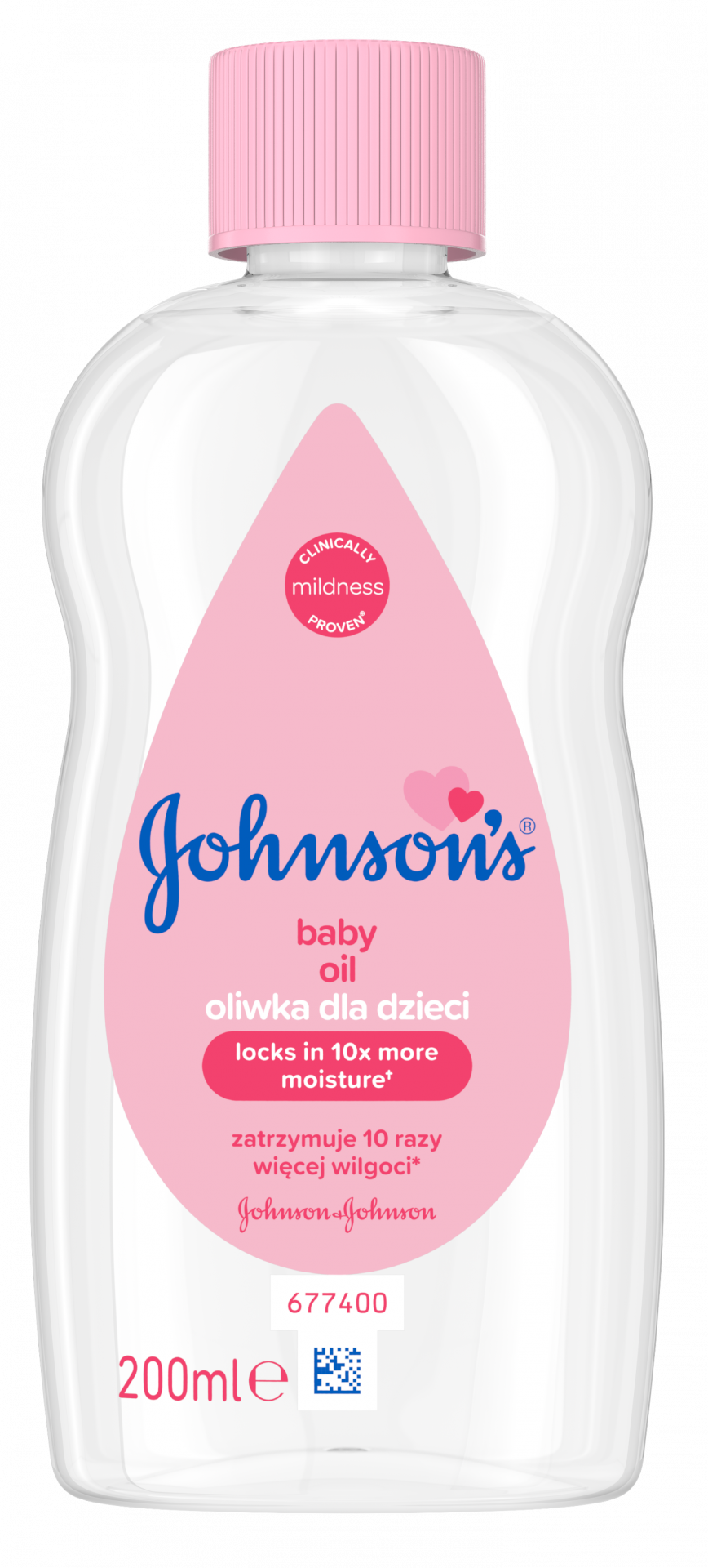 Johnson's Baby Hair Oil - 60 ML / 100 ML / 200 ML