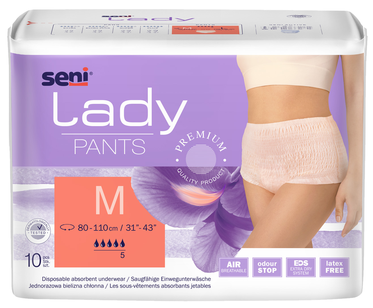 SENI Lady Pants M nappy pants , 10 pcs.