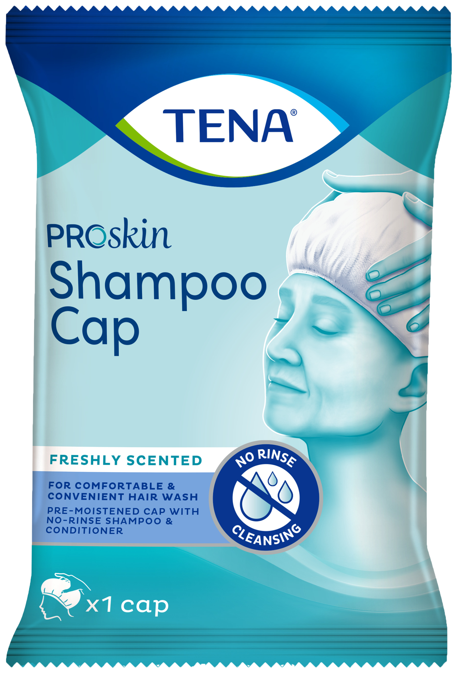 TENA Shampoo Cap shampoo cap, 1 pcs.