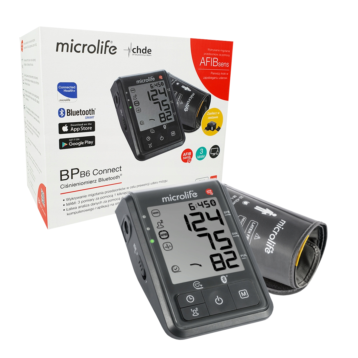Microlife Bluetooth Upper Arm Blood Pressure Monitor with