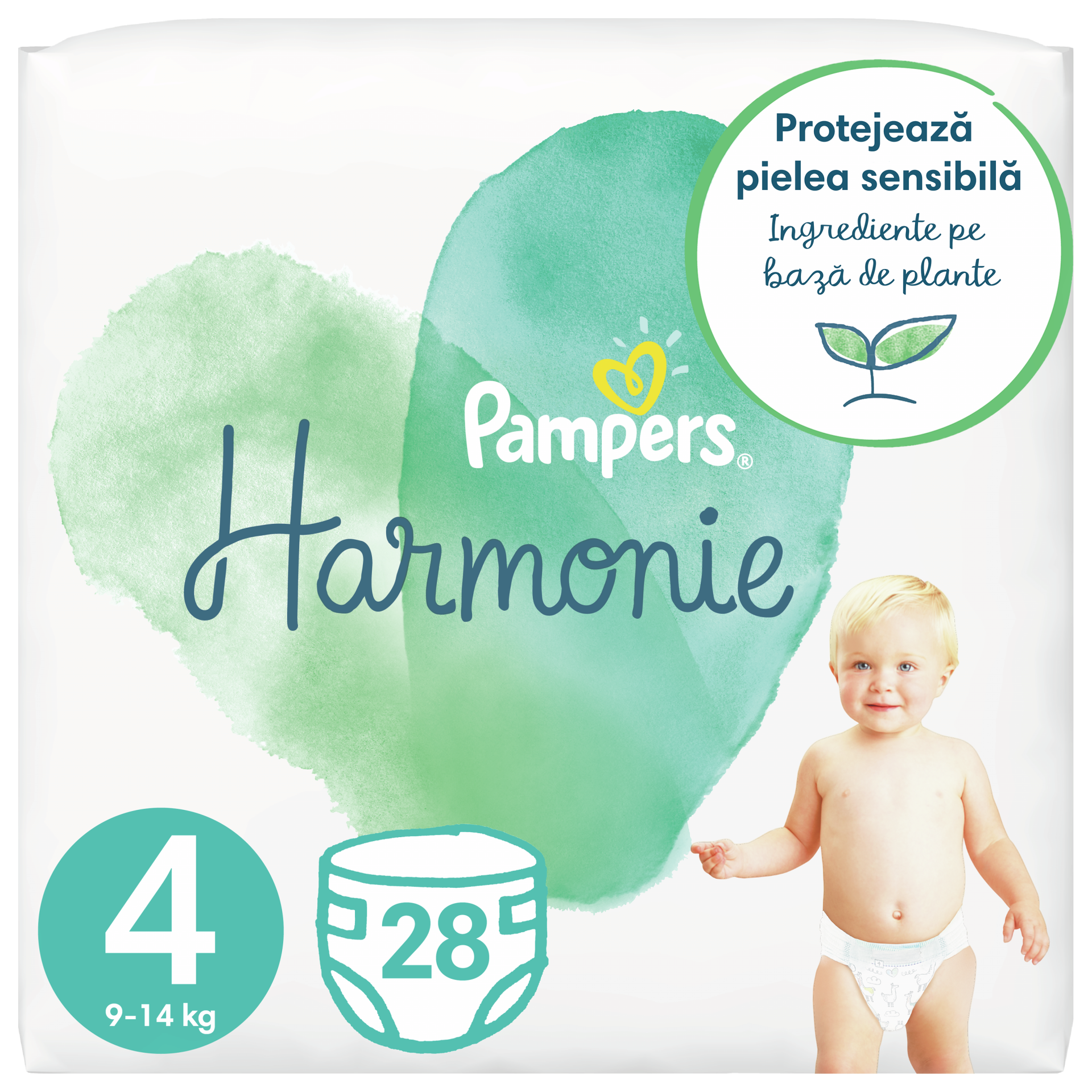 HARMONIE - Couches Mega Pack - Taille 3 - 6 à 10kg, 90 Couches